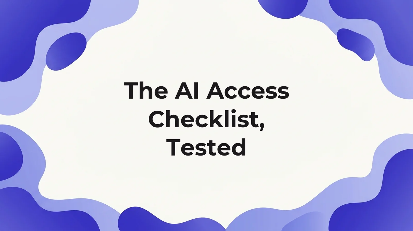 Access-gate pass rates across the 37 most-cited pages in the AI visibility tooling category, checked 18 August 2026.