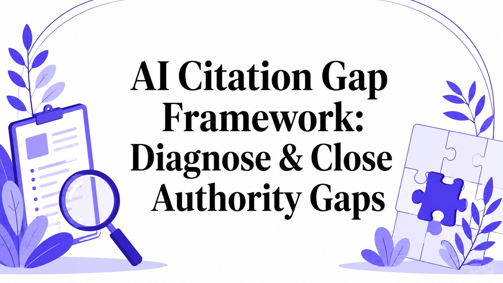 A three-step framework for diagnosing why AI engines cite competitors, and closing the gap.