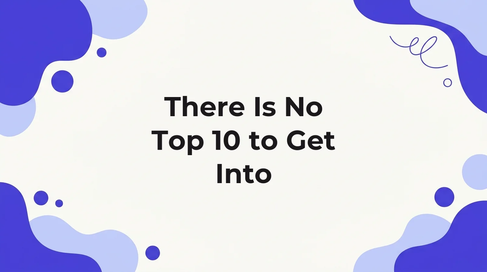 There Is No Top 10 to Get Into: title card for a study of how AI citations spread across 1,258 domains in five engines.