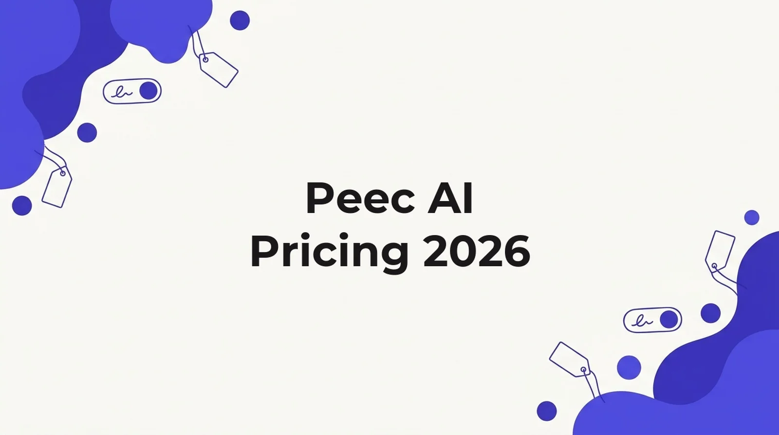 Peec AI pricing 2026: annual billing shows $80/$205/$420 a month, monthly billing works out to $95/$245/$495, with the math shown.
