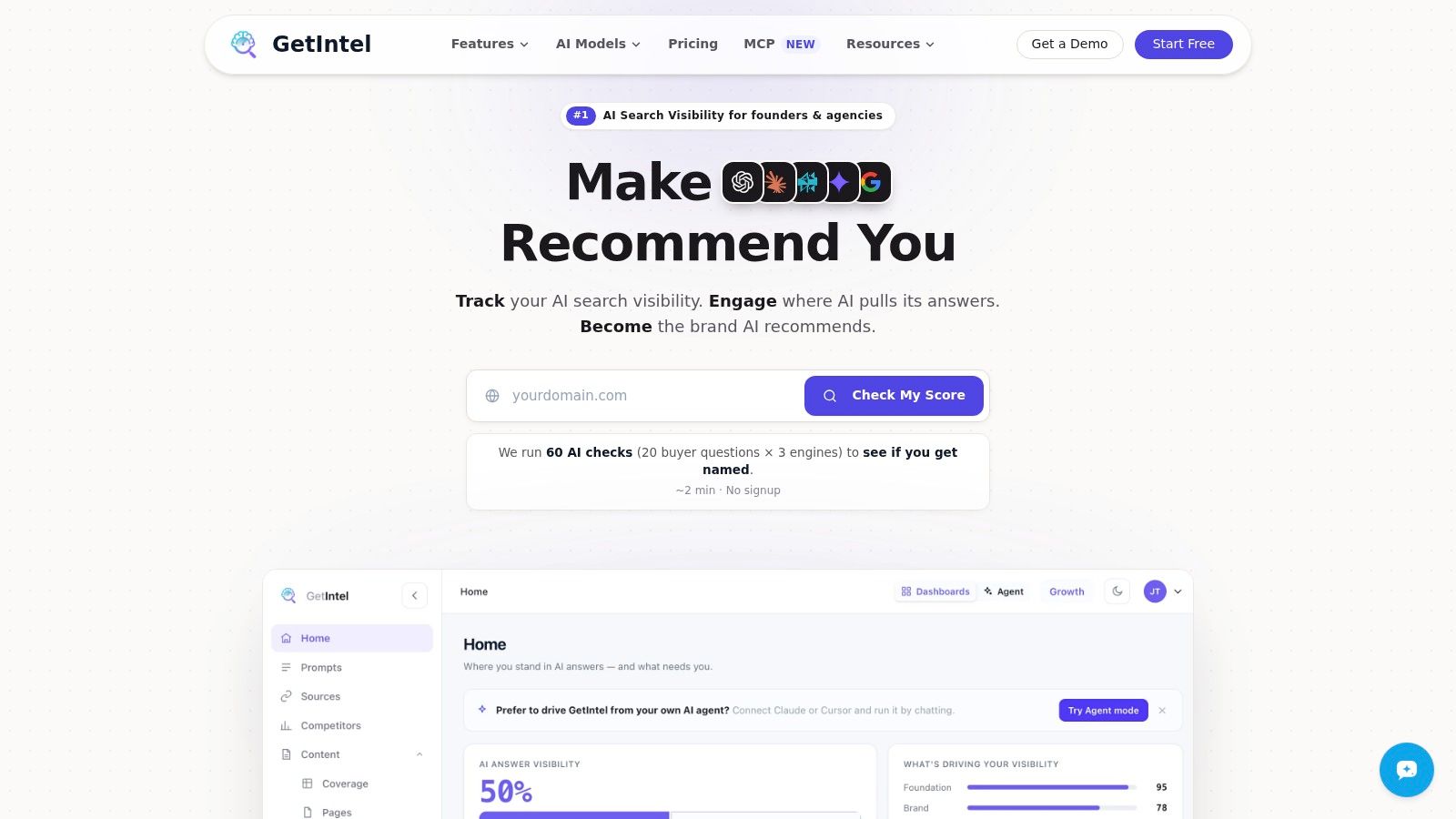 Screenshot from https://getintel.ai